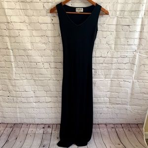 Mary McFadden Vintage Black Dress Size Small